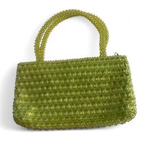Y2K Lime Green Bijoux Terner Beaded Bag